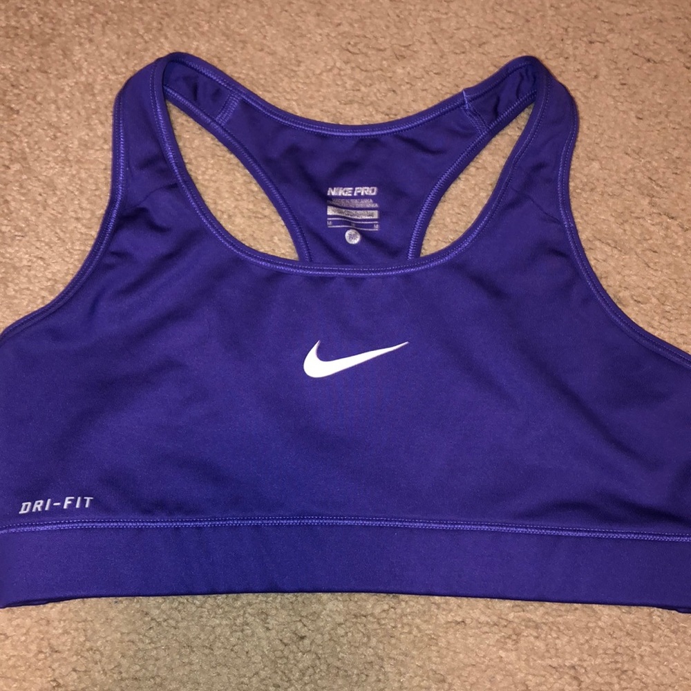 Purple Nike Sports Bra